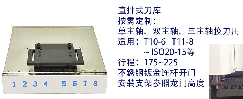 直排式刀庫（精雕機(jī)刀庫）